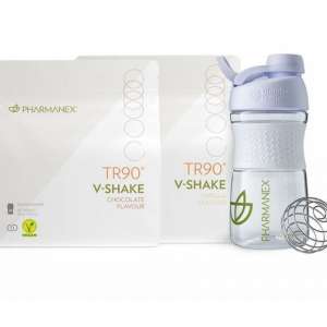 V-Shake TR90 - Ciocolată V-Shake TR90 - Vanilie, Sticlă pentru shake Pharmanex